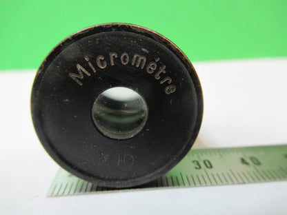 Micrometre 10X France Eyepiece Lens Microscope Part
