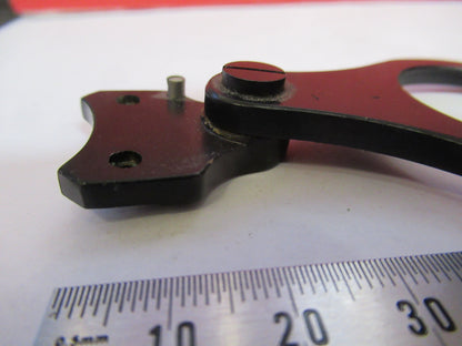 TIYODA JAPAN HOLDER LENS ASSEMBLY OPTICS MICROSCOPE PART AS PICTURED F8-A-89