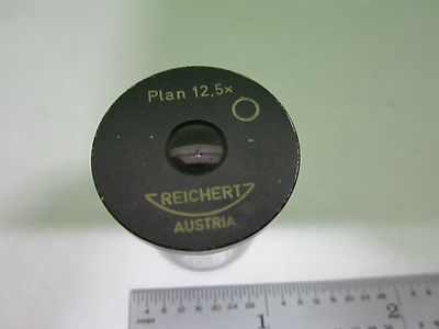 MICROSCOPE PART EYEPIECE REICHERT AUSTRIA 12.5X OPTICS AS IS BIN#S6-24