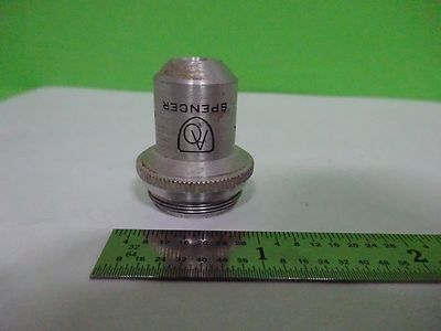 Microscope Part Objective Spencer Lens Co. 3.5X Optics