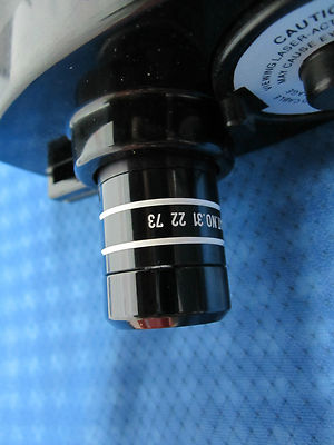 CAMBRIDGE INSTRUMENTS FIBERVUE FIBEROPTICS MICROSCOPE OPTICS AS IS