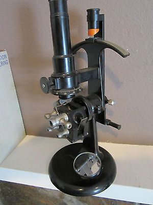 VINTAGE COLLECTABLE BAUSCH LOMB OPTICAL REFRACTOMETER OPTICS AS IS