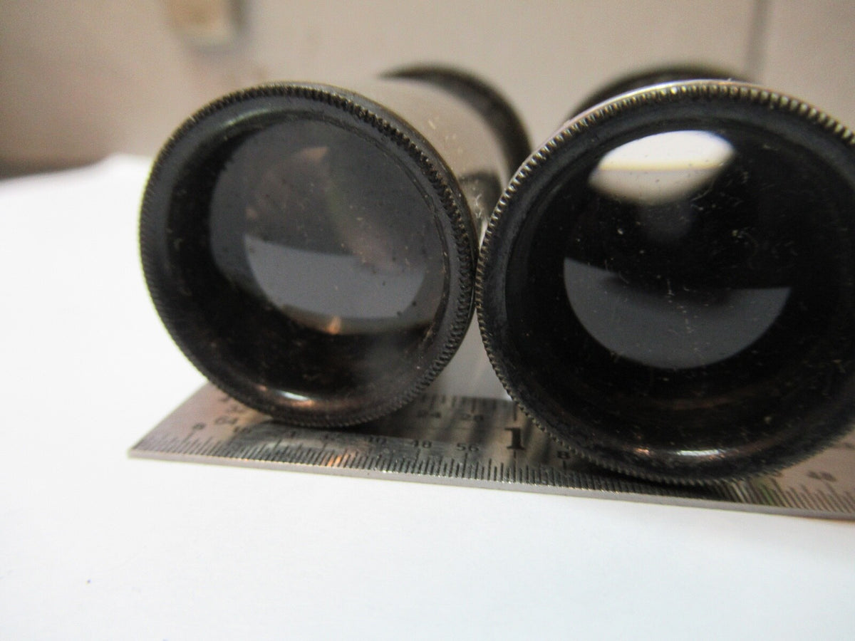 Bausch & Lomb 7.5 Antique Eyepiece Pair Lens Microscope Part
