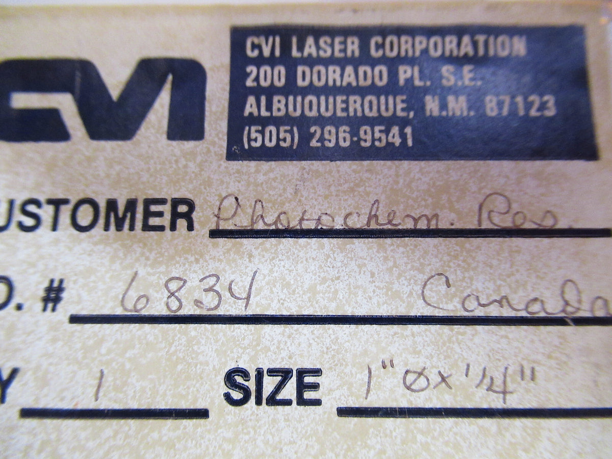 Optical ex-NASA Coated Lens Pro Laser Optics