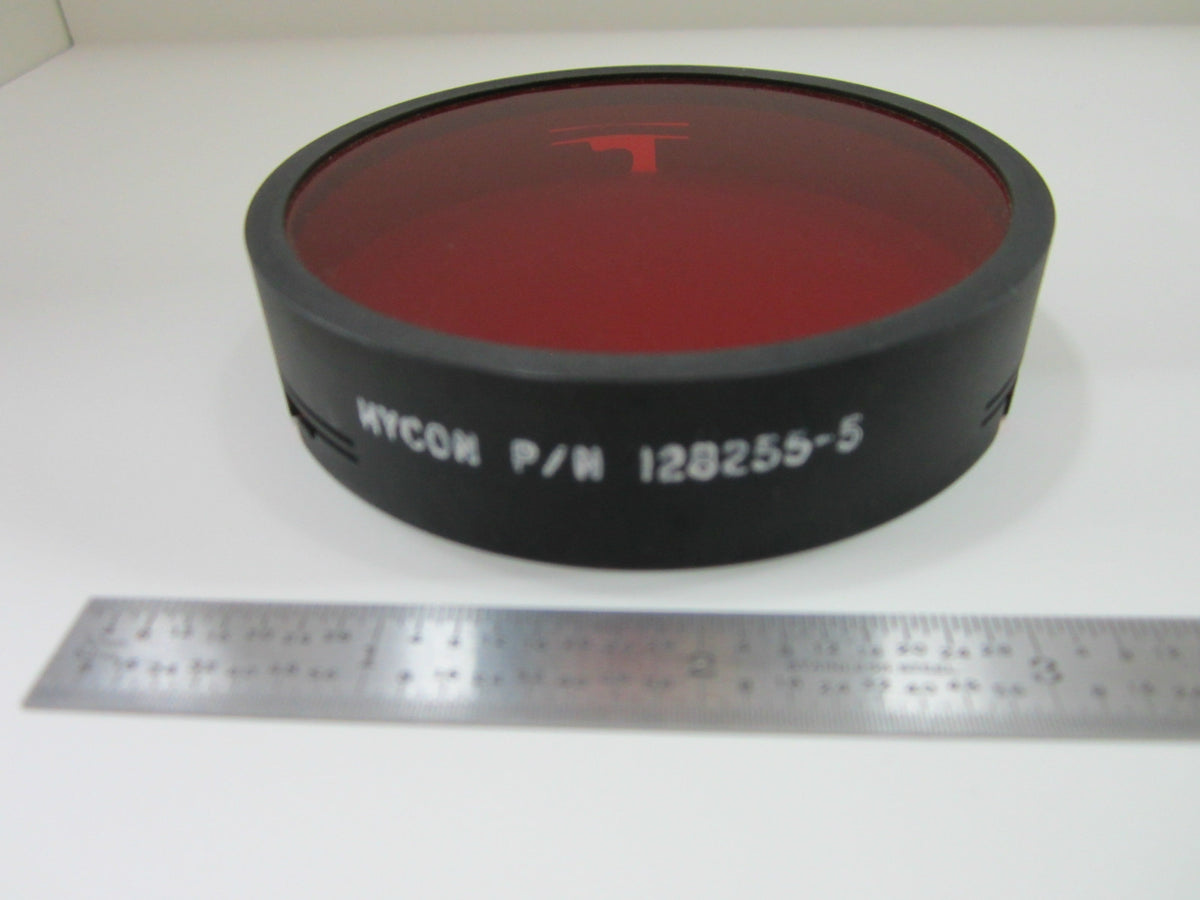 RED HYCOM MIL SPEC OPTICAL FILTER LASER OPTICS #D6-aa