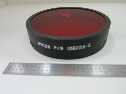 RED HYCOM MIL SPEC OPTICAL FILTER LASER OPTICS #D6-aa