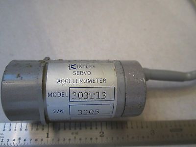 KISTLER SERVO ACCELEROMETER FOR PARTS 303T13 AS IS  BIN#RED