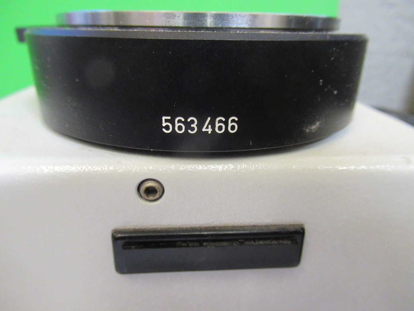 VERTICAL ILLUMINATOR 563466 LEITZ WETZLAR MICROSCOPE PART AS PICTURED P4-B-67