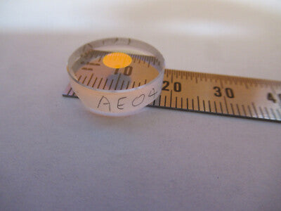 OPTICAL HP HEWLETT PACKARD SILICA COATED LENS LASER OPTICS AS PICTURED R5-A-66