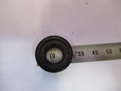 LEITZ WETZLAR GERMANY IRIS DIAPHRAGM OPTICS MICROSCOPE PART AS PICTURED V8-B-72