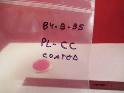 Optical PlanO Concave Lens -25.4mm Dichroic Coated Pl-cc Pro Optics