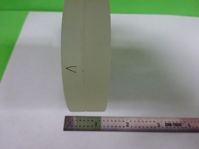 Optical PlanO Convex Lens 3.1" Dia Fl 15" Mil Spec Laser Optics Bn