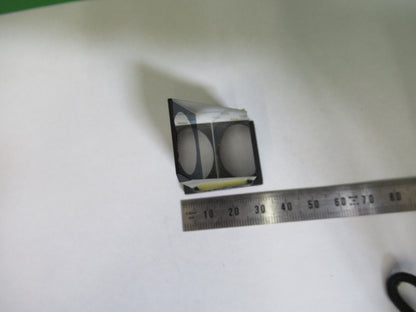 LEICA GERMANY GLASS PRISM HEAD OPTICS MICROSCOPE PART AS PICTURED 80-B-39