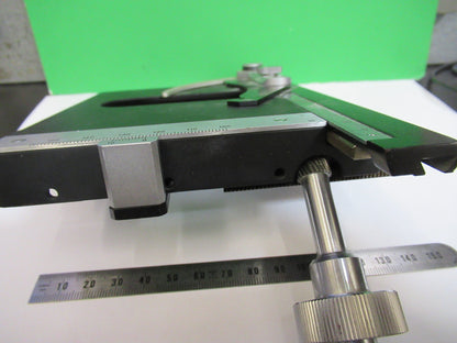 REICHERT AUSTRIA XY STAGE CLIP MICROSCOPE PART AS PICTURED X5-A-61