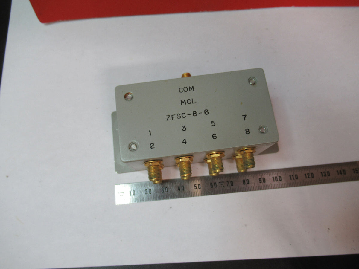 Mini-Circuits Splitter 8 Channel ZFSC-8-6 Microwave RF Frequency AS Pic