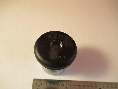 UNITRON WF 20X EYEPIECE OPTICS MICROSCOPE PART AS PICTURED &1E-B-86 ...