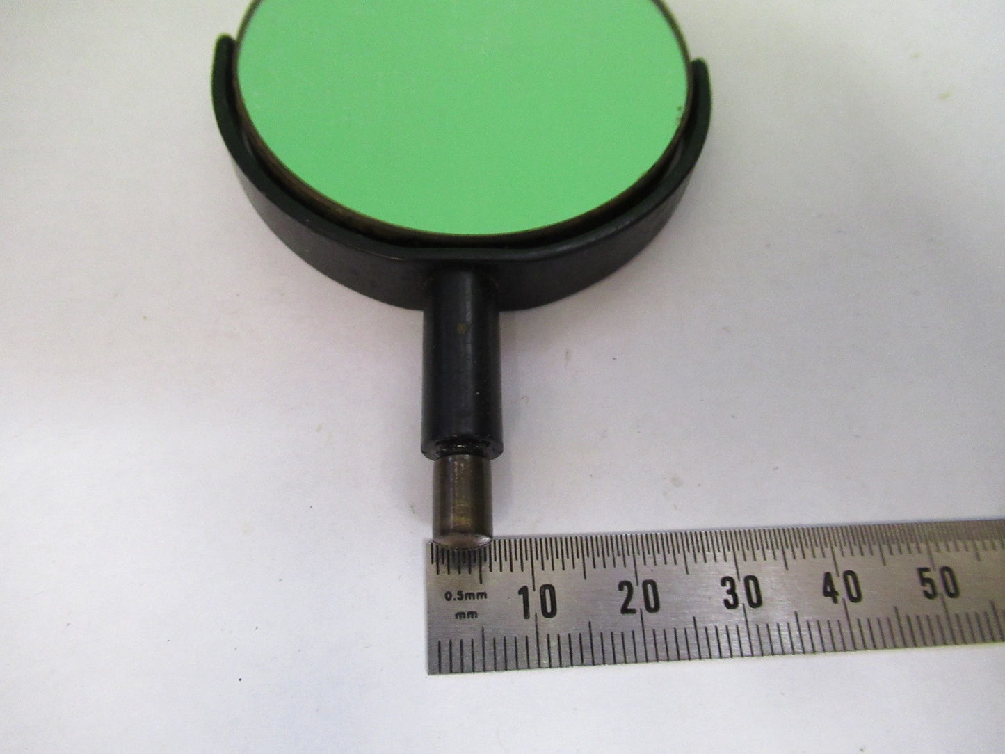 ANTIQUE BAUSCH LOMB MIRROR ASSEMBLY OPTICS MICROSCOPE PART AS PICTURED  V3-A-53