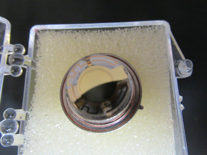 COLLECTABLE RARE PIEZO HEATED QUARTZ CRYSTAL UNKNOWN FREQUENCY AS PIC #FT-1-A-83
