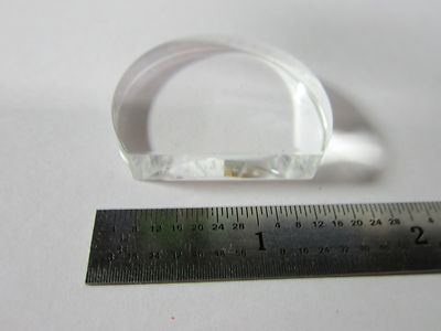 Optical Truncated Round BK7 Glass Window Laser Optics