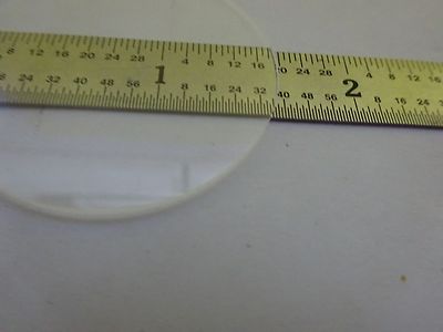 OPTICAL ROUND WINDOW BOROSILICATE GLASS LASER OPTICS AS IS  BIN#P6-20