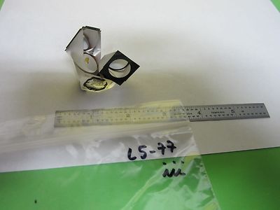 MICROSCOPE PART OPTICAL PRISM OPTICS BIN#L5-77
