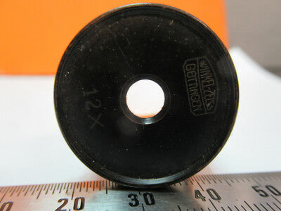 Antique Winkel Carl Zeiss AG Gottingen 12X Eyepiece Microscope Part