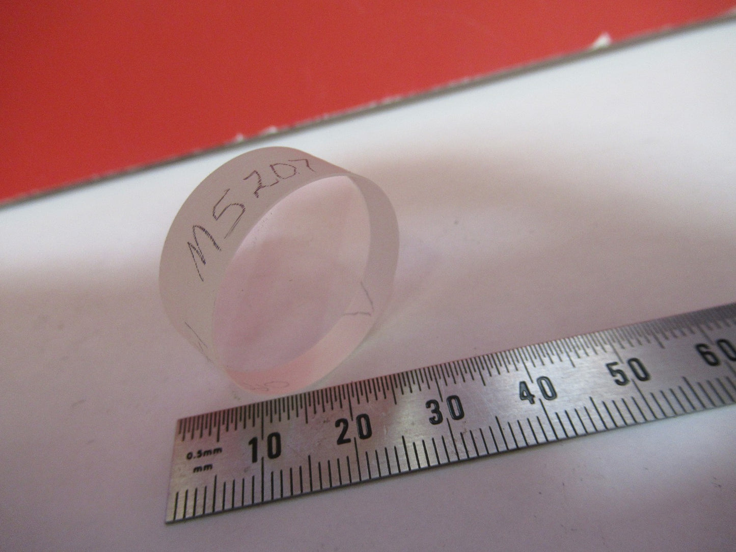 OPTICAL LENS COATED LASER OPTICS AS PICTURED V7-A-97