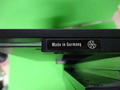 MICROSCOPE PART POLYVAR REICHERT LEICA STAGE GERMANY KINETEK NICE AS IS BIN#60