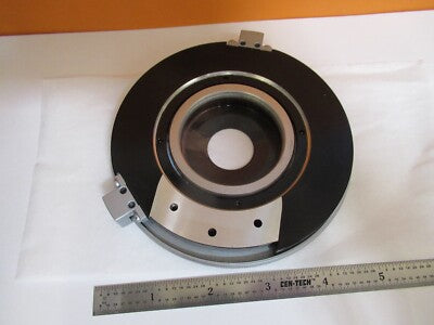 LEITZ WEZTLAR POLARIZATION STAGE ROTABLE TABLE MICROSCOPE AS PICTURED &A3-B-02