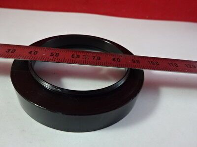 COVER LENS STEREO MICROSCOPE PART OPTICS AS IS &51-A-53