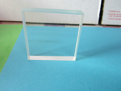 OPTICAL BK7 GLASS THICK BLOCK SLAB LASER OPTICS BIN#30-10