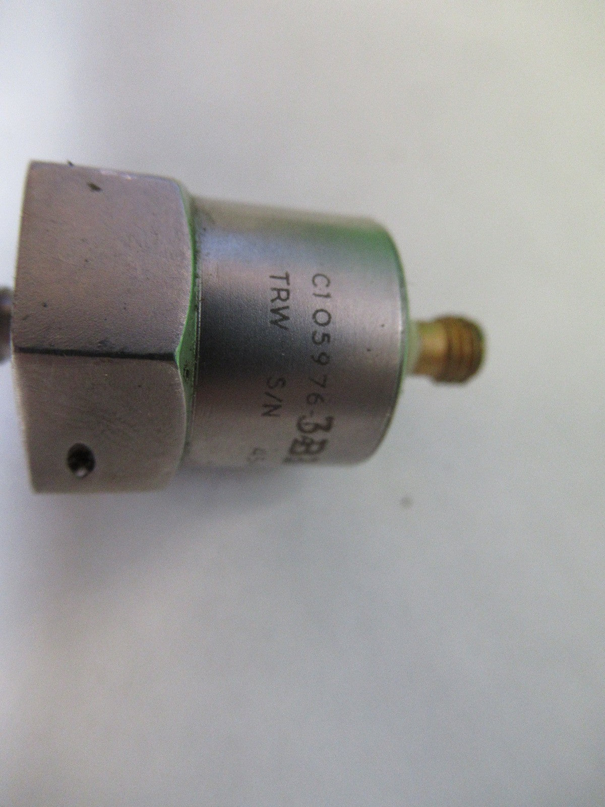 ELECTRA SCIENTIFIC SENSOR ACCELEROMETER 10-32 connector AS PICTURED  98-A-14