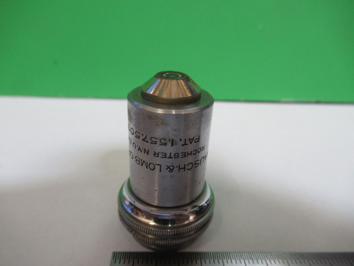 BAUSCH LOMB 43X OBJECTIVE OPTICS LENS MICROSCOPE PART as pictured Q5-B-09