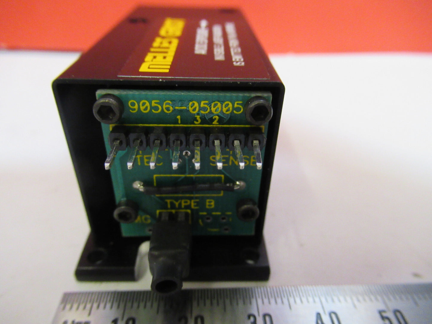 OPTICAL MELLES GRIOT LASER DIODE 80 mW NOS OPTICS AS PICTURED  S4-B-86