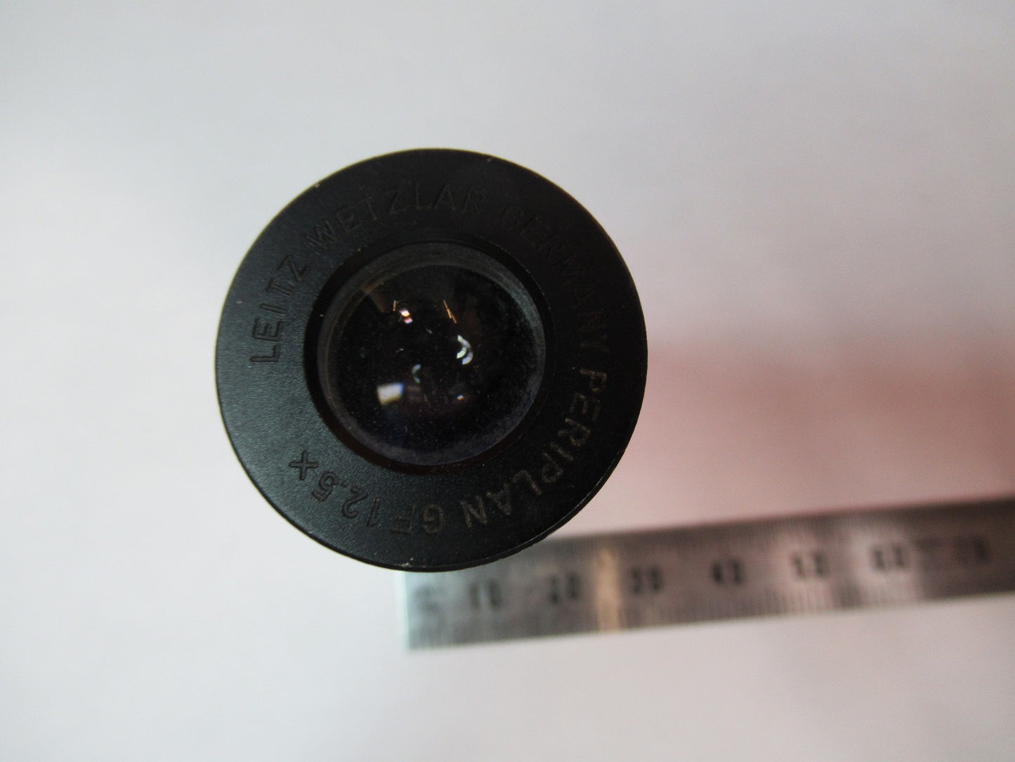 LEITZ WETZLAR GERMANY 12.5X GF EYEPIECE LENS MICROSCOPE PART AS PICTURED V7-A-81