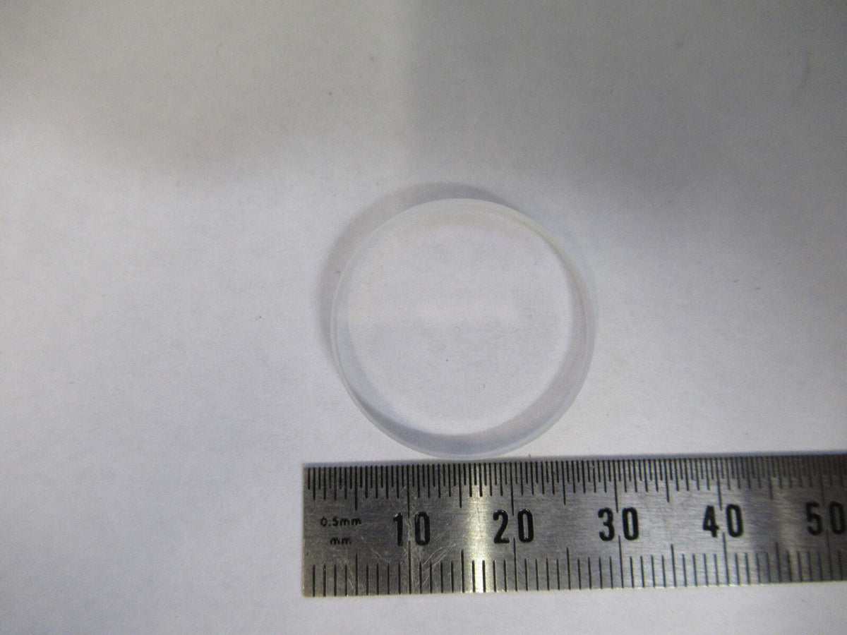 OPTICAL FLAT FUSED SILICA LASER OPTICS UNCOATED AS PICTURED &F3-B-81