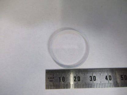 OPTICAL FLAT FUSED SILICA LASER OPTICS UNCOATED AS PICTURED &F3-B-81
