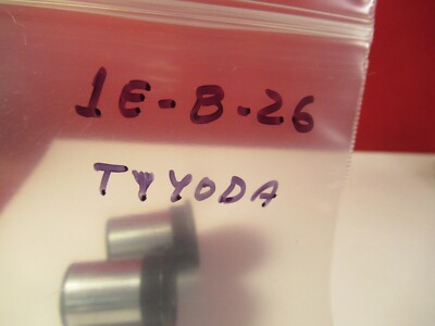 PAIR EYEPIECE TIYODA 10X MICROSCOPE PART OPTICS AS PICTURED &1E-B-26
