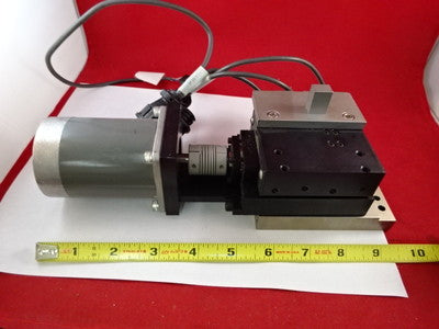 HUGE MICROSCOPE PART MOTORIZED POSITIONING STAGE TABLE for OPTICS AS IS BN#74-02