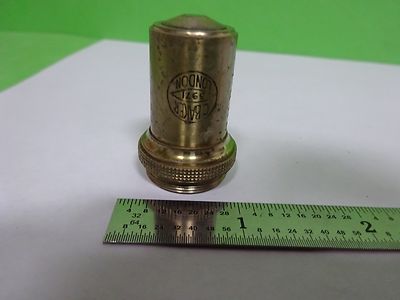 Microscope Part Vintage Objective Baker London 1/6 Optics