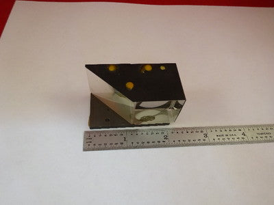 OPTICAL LEITZ GERMANY PRISM OPTICS MICROSCOPE PART AS PICTURED &H1-C-06