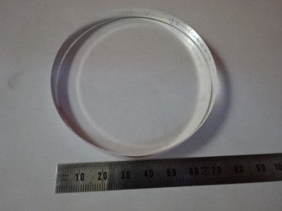 Optical Flat Fused silica 3" Dia Uncoated 1/10 wave Laser Optics