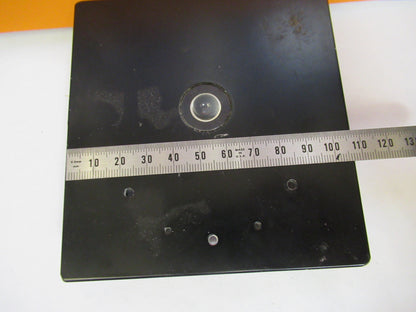 UNITRON STAGE + IRIS TABLE MICROMETER MICROSCOPE PART AS PICTURED Y1-A-55