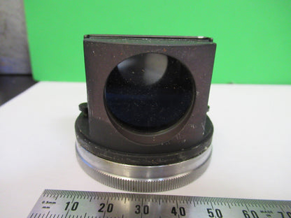 CARL ZEISS GERMANY ILLUMINATOR LENS + IRIS MICROSCOPE PART AS PICTURED X9-B-88
