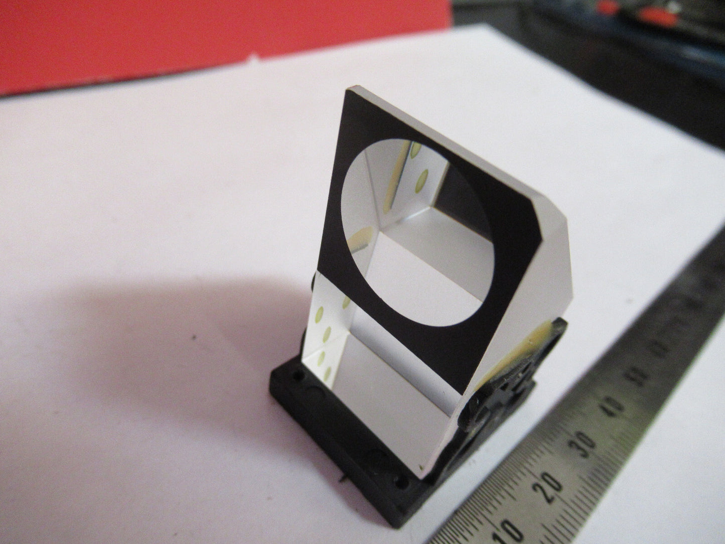 LEITZ WETZLAR GERMANY HEAD PRISM OPTICS OPTICAL MICROSCOPE PART AS PIC S4-B-89
