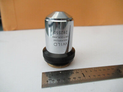 Wild M11 Swiss Heerbrugg Objective 10X Lens Microscope Part