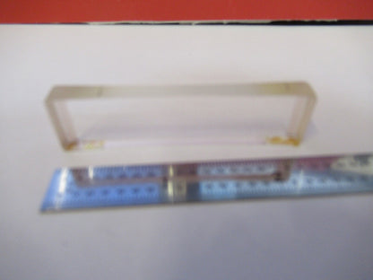 OPTICAL GLASS RECTANGULAR LENS BI CC CONCAVE OPTICS AS PICTURED &3-FT-X38