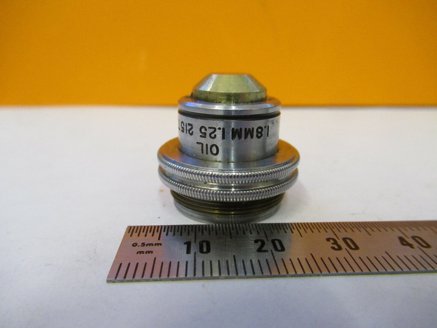 Bausch & Lomb Objective 1.8mm tubus 215mm Microscope Part