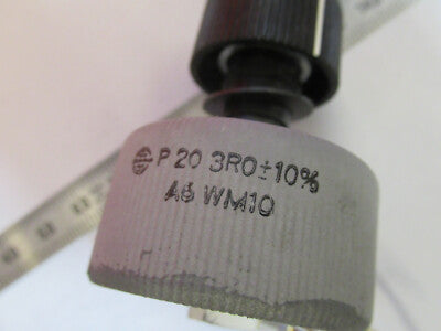 LEITZ WETZLAR LABORLUX RHEOSTAT MICROSCOPE PART AS PICTURED &B2-A-39