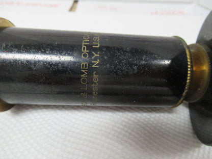 Antique Bausch & Lomb Tubus + Nosepiece Microscope Part